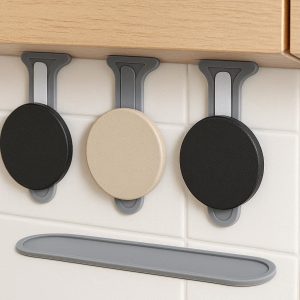 24 Adhesive Back Silicone Coaster Strips for Under Cabinet Mounting
