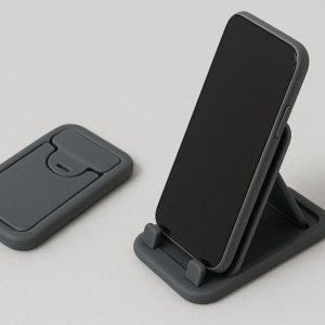 Portable Folding Silicone Phone Stand for Travel and Pocket