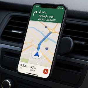 Car Air Vent Magnetic Phone Mount Holder Hands Free Navigation