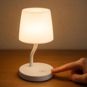 4 Battery Operated Touch Sensor Desk Lamp Wireless Portable