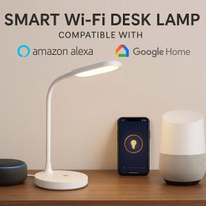 7 Smart WiFi Desk Lamp Compatible with Alexa and Google Home